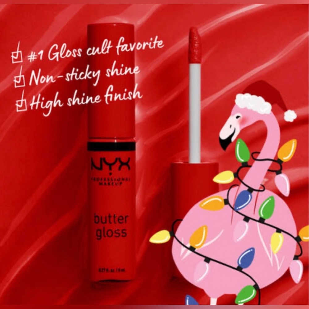 NYX Butter Gloss Beneath The Wreath Lip Gloss Vault NEW - Picture 6 of 11